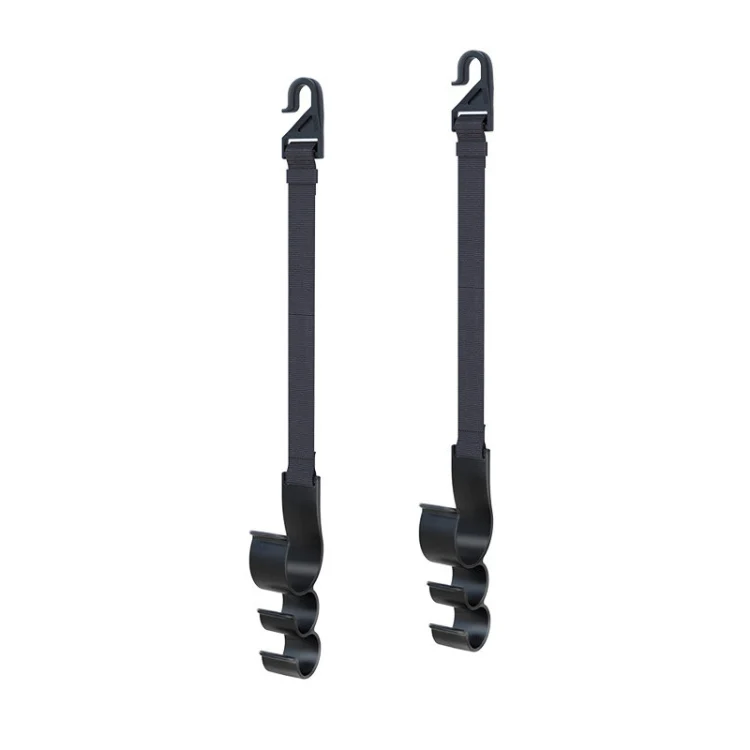 1pair Car Seat Back Umbrella Fixed Storage Hook, Style: Adjustable