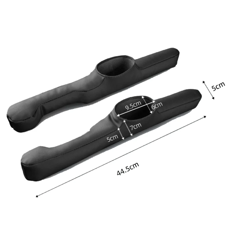 1pair Car Seat Storage Organizer Seat Anti Leakage Seam Fillers(Dark Coffee) - Image 2