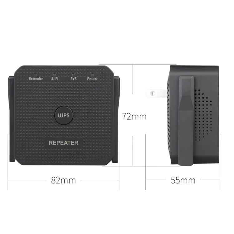 2.4G 300M Wifi Repeater Wifi Extender Wifi Amplifier With 1 LAN Port UK Plug - Image 3