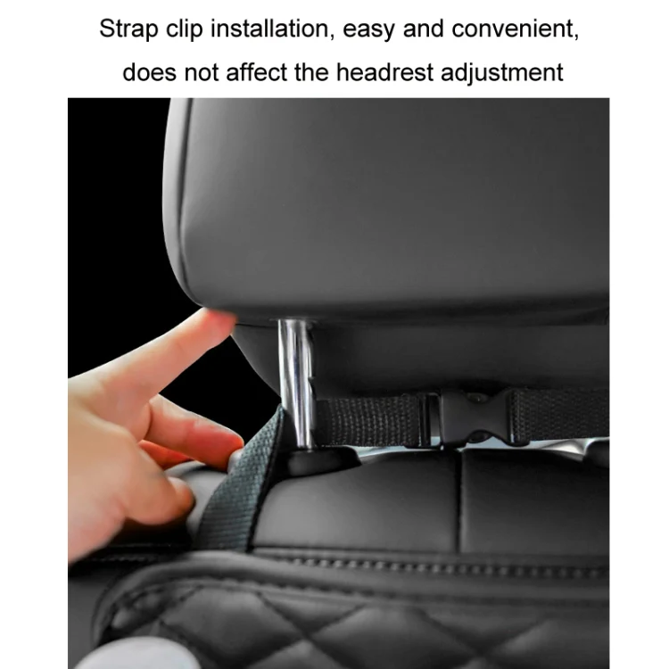 2 In 1 Car Seat Back Storage Hanging Tissue Bag, Style: Standard - Image 4