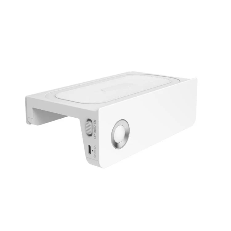 2-In-1 Motion Sensor Nightlight With Phone Shelf Rechargeable LED Sconce For Restroom(Warm Light) - Image 2