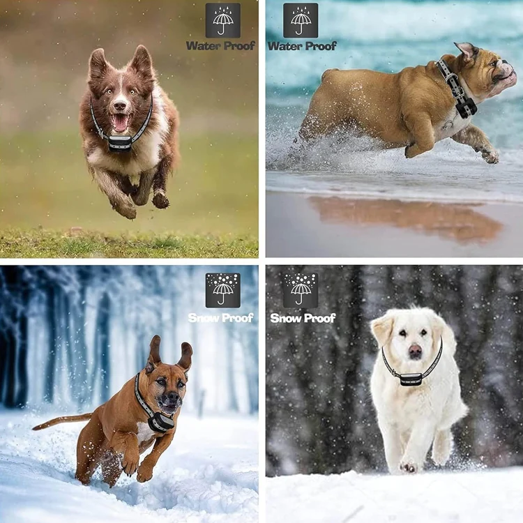 2 In 1 Pet Wireless Fence Bark Control Smart Dog Trainer, Set: 1 For 2 - Image 9