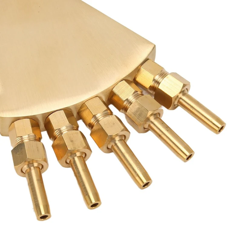 2 inch Copper Phoenix Tail Nozzle Water Landscape Fountain Equipment - Image 3