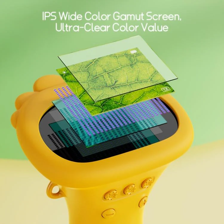 2 inch Screen Handheld Children Optical Microscope(Orange) - Image 7