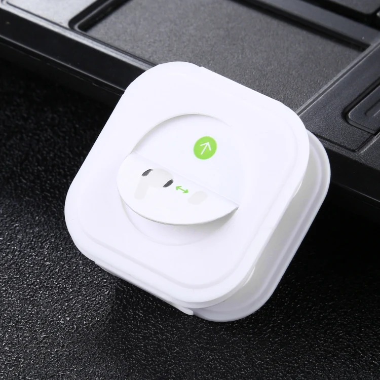 2 Pairs Soft Silicone Ear Caps with Net for AirPods Earphones, Size:S - Image 5