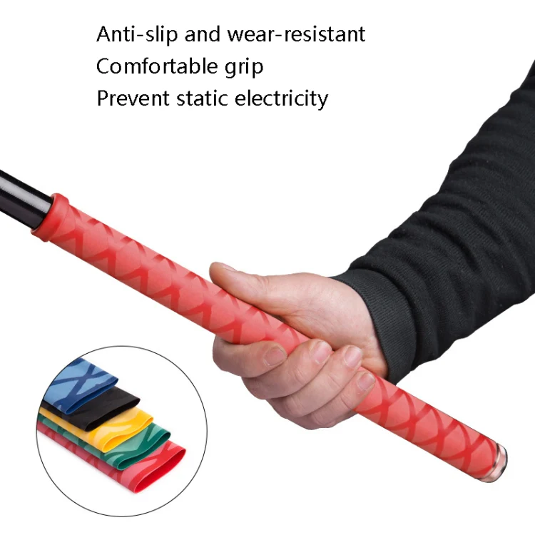 2 PCS 1m Fish Rod Heat Shrinkable Hand Handling Insulation Non-Slip Waterproof Sleeve, Specification: Diameter 18mm(Green) - Image 6