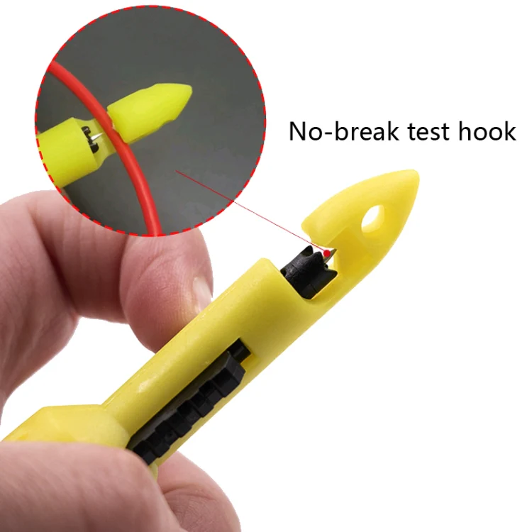 2 PCS Automotive Circuit Repair Tool Free Line Punch Device(Red+Black) - Image 6