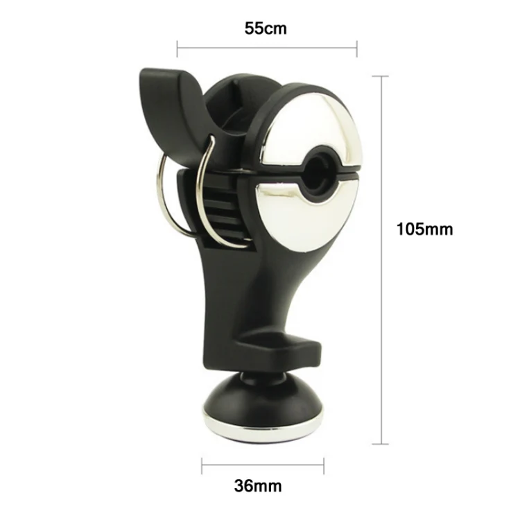 2 PCS Car Multifunctional Rear Headrest Mobile Phone Hook(Three Generation Magnetic Silver) - Image 3