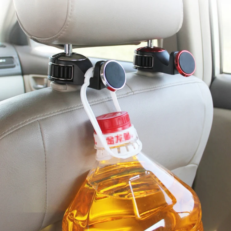 2 PCS Car Multifunctional Rear Headrest Mobile Phone Hook(Three Generation Magnetic Silver) - Image 6