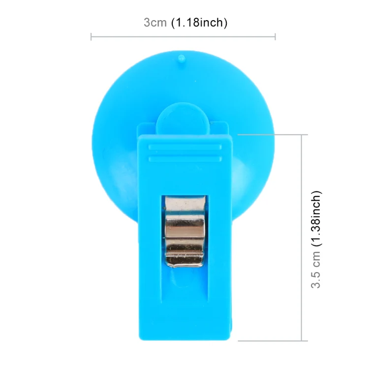 2 PCS Car Windshield Multi-functional Suction Cup Clip, Random Color Delivery - Image 3