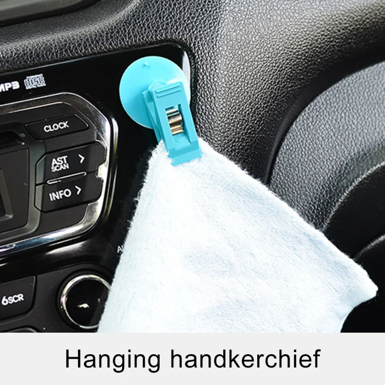 2 PCS Car Windshield Multi-functional Suction Cup Clip, Random Color Delivery - Image 7