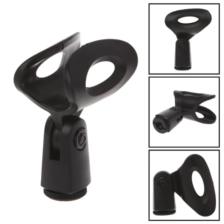 2 PCS Desktop Lifting Stretch Tripod Multi-functional Universal Conference Display Desktop Microphone Stand Chuck(Black) - Image 3