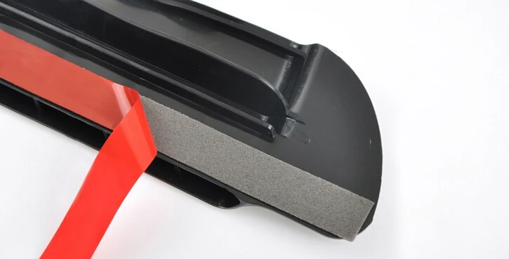 2 PCS Flexible Shielding Rain Board Rain Eyebrow with Wind Guide Apparatus for Car Rearview Mirrors(Black) - Image 3