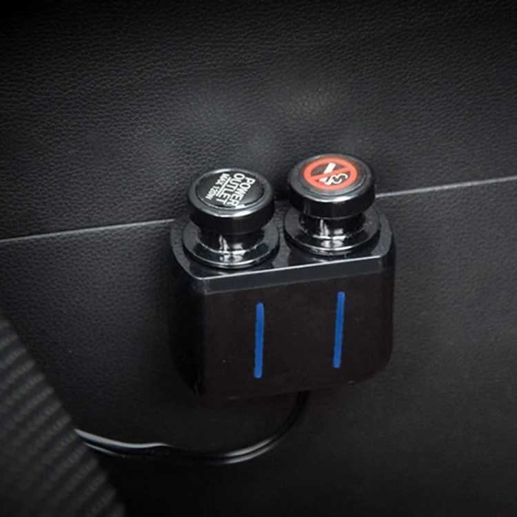 2 PCS / Set Car Cigarette Lighter Dust Cover Plug - Image 6