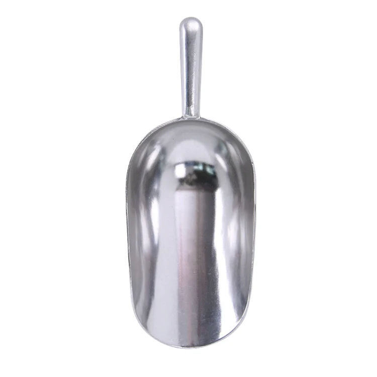 2 PCS Stainless Steel Multifunctional Shovel Aluminum Alloy Ice Shovel Food Tea Shovel Tea Spoon, Size:M - Image 3