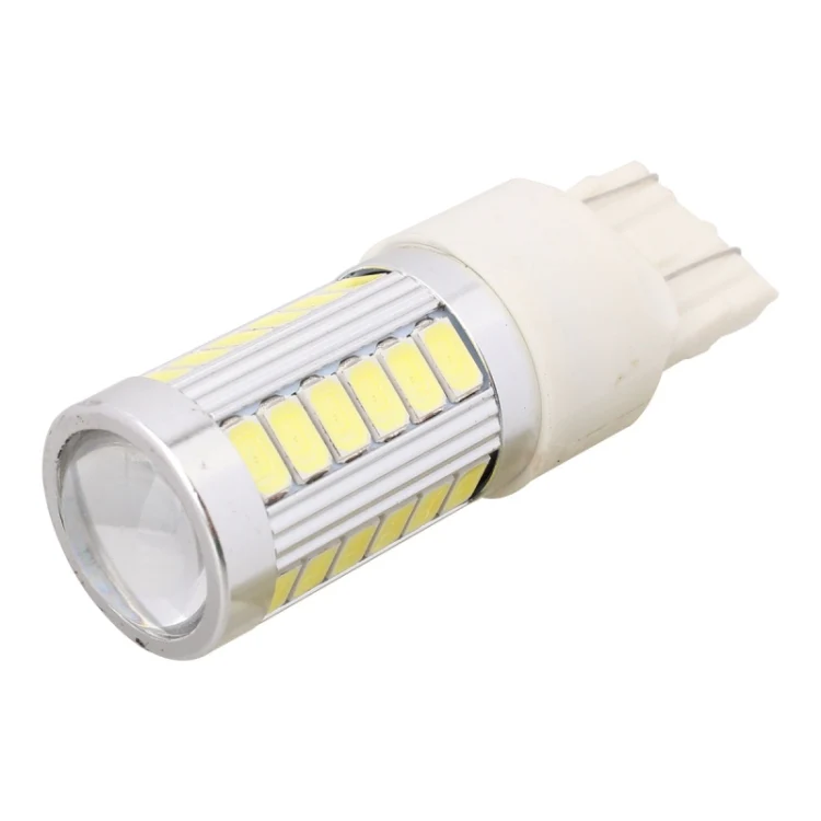 2 PCS T20/7443 16.5W 990LM 6500K White Light 5630 SMD Dual Wire 33 LED Car Brake / Steering Light Bulb, DC12V - Image 2