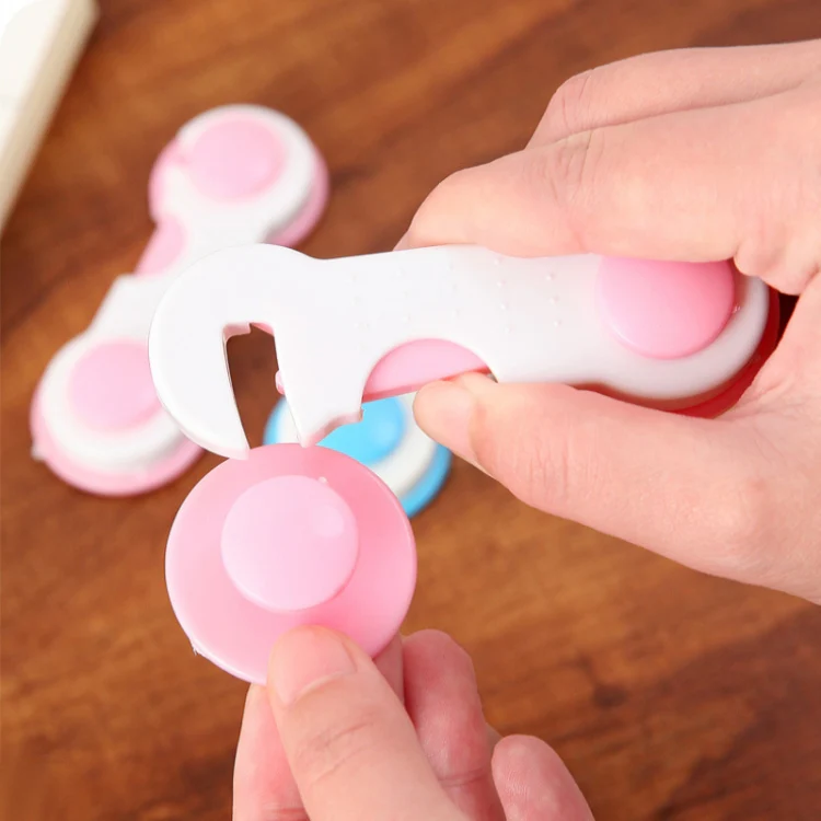 20 PCS Children Home Wardrobe Anti-opening Safety Lock(White) - Image 3