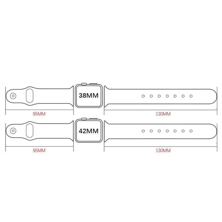 22mm xDfind Rivet Buckle Genuine Leather Watch Band(Black) - Image 3