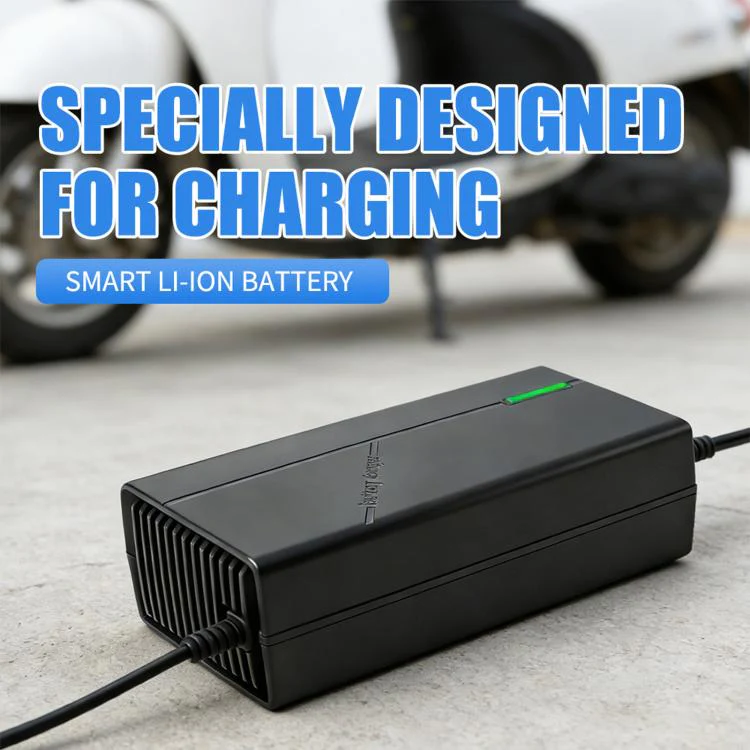 24V 20A Smart Lithium Battery Charger For E-Bike & Electric Scooter UK Plug - Image 2