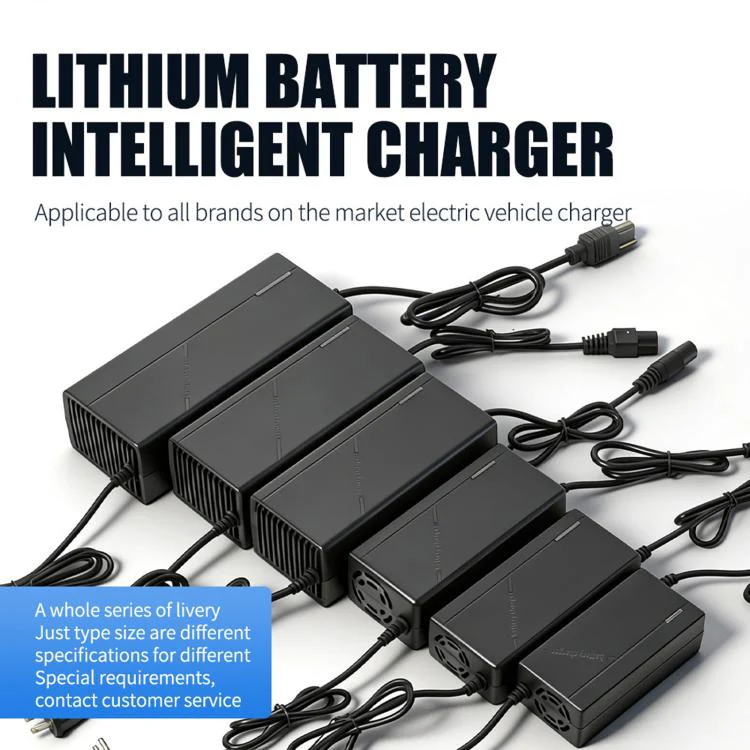 24V 2A Smart Lithium Battery Charger For E-Bike & Electric Scooter UK Plug - Image 5