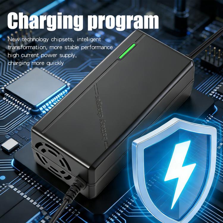 24V 5A Smart Lithium Battery Charger For E-Bike & Electric Scooter UK Plug - Image 6
