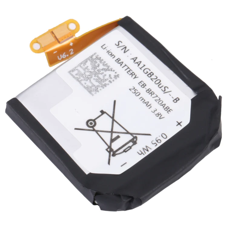 250mAh EB-BR720ABE For Samsung Gear S2 classic SM-R720 Li-Polymer Battery Replacement - Image 2