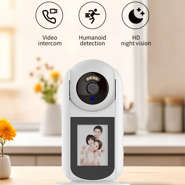 2MP HD Video Call Dual Light Full Color Night Vision WiFi Surveillance Camera(US Plug) - Image 4