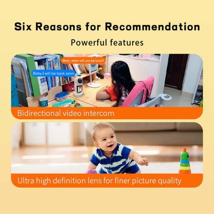 2MP HD Video Call Dual Light Full Color Night Vision WiFi Surveillance Camera(US Plug) - Image 5
