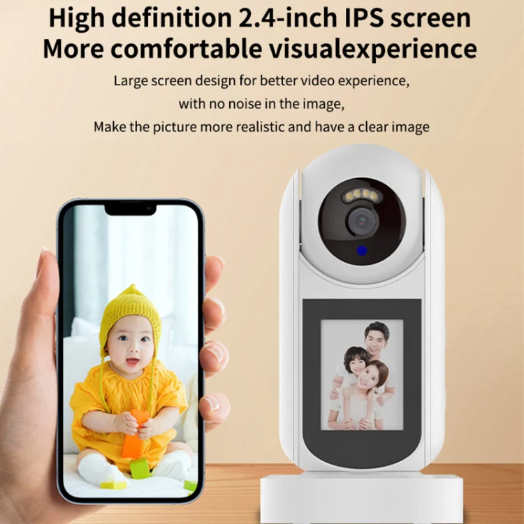 2MP HD Video Call Dual Light Full Color Night Vision WiFi Surveillance Camera(US Plug) - Image 9
