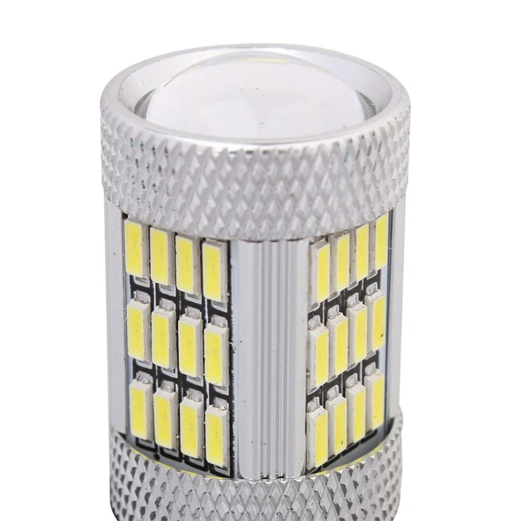 2PCS 1156 10W 540LM White Light 54 LED 4014 SMD Car Brake Light Steering Light Bulb, DC 12V - Image 6