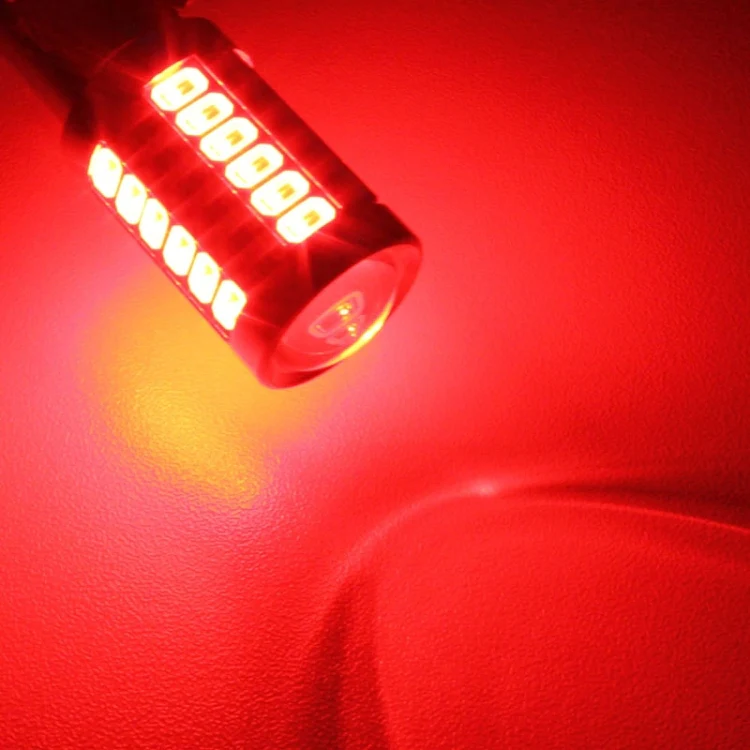 2PCS 1156/BA15S 16.5W 1155LM 630-660nm 33 LED SMD 5630 Red Light Car Brake Light Lamp Bulb for Vehicles , DC12V(Red Light) - Image 7
