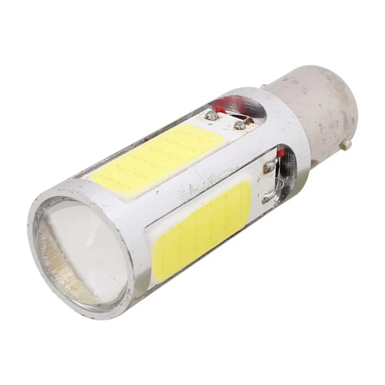 2PCS 1157/BAY15D 1250LM 20W + 5W 5 x COB LED White Light Car Brake Light Lamp Bulb, DC 12-24V - Image 2