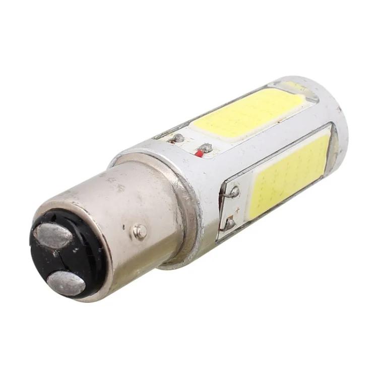 2PCS 1157/BAY15D 1250LM 20W + 5W 5 x COB LED White Light Car Brake Light Lamp Bulb, DC 12-24V - Image 3
