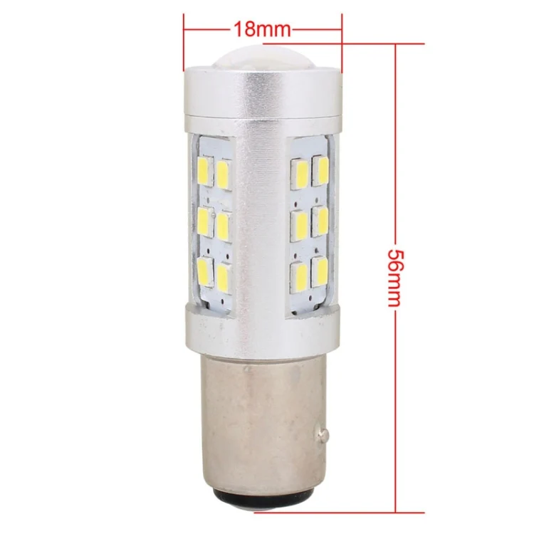 2PCS 1157/BAY15D 4.2W 630LM White Light 21 LED 2835 SMD Car Brake Light Steering Light Bulb,  DC 12V - Image 6