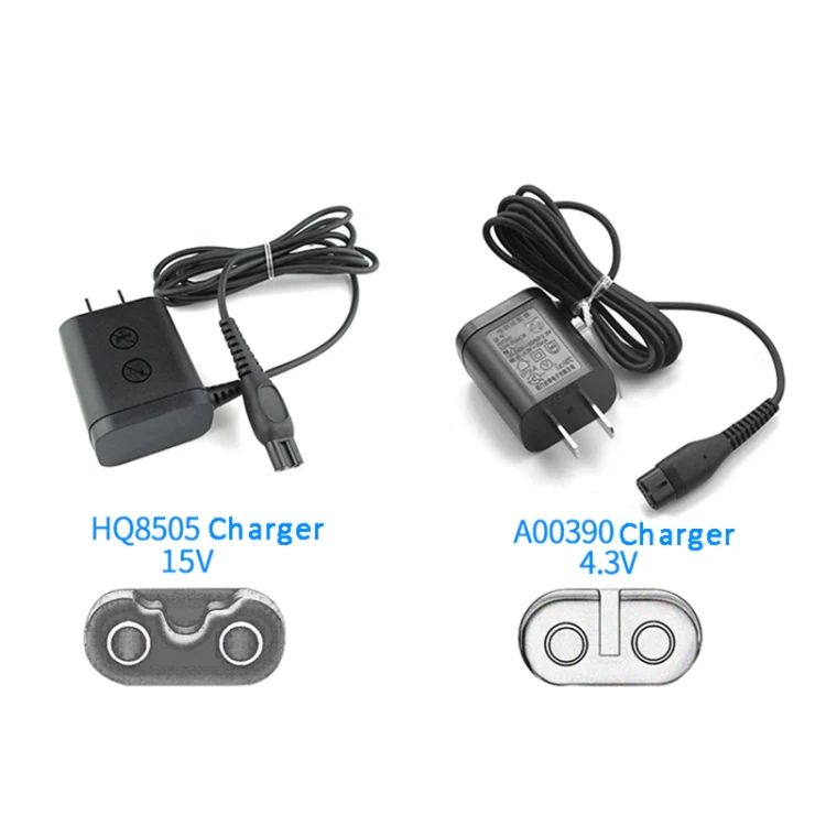 2pcs A00390 4.3V Shaver Adapter Charger for PHILIPS RQ310 RQ312 RQ311 RQ338 RQ331 S510 S511,US Plug - Image 5