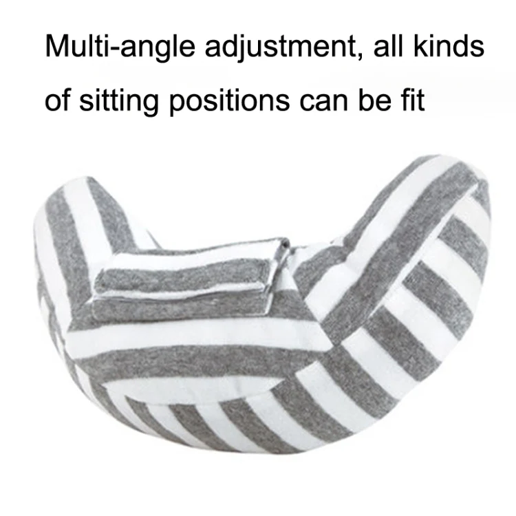 2pcs Children Neck Headrest Comfortable Shoulder Cover Car Neck Guard Pillow(Green Strip) - Image 3