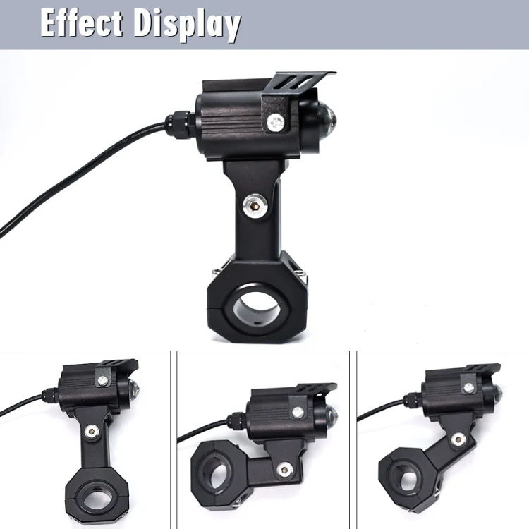 2pcs LT02 Motorcycle Light Universal Bracket - Image 2