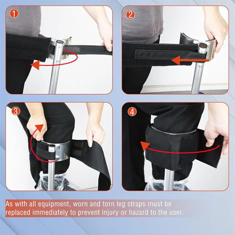 2pcs / Set Adjustable Stilts Fixing Strap & Leg Binding Belt - Image 4