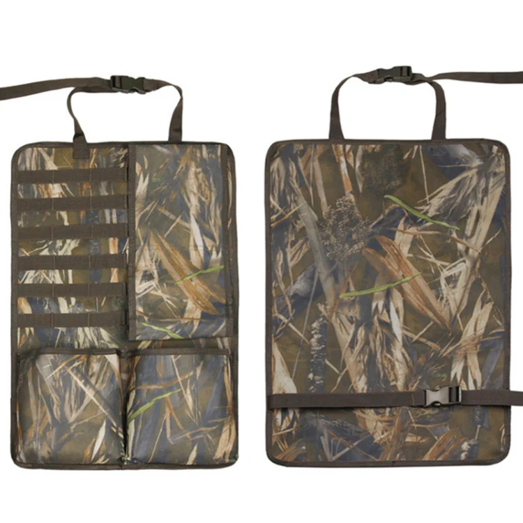 2pcs / Set Car Front Seat Back Camouflage Storage Bag Car Hanging Organiser(Camouflage)