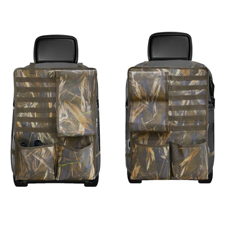 2pcs / Set Car Front Seat Back Camouflage Storage Bag Car Hanging Organiser(Camouflage) - Image 2