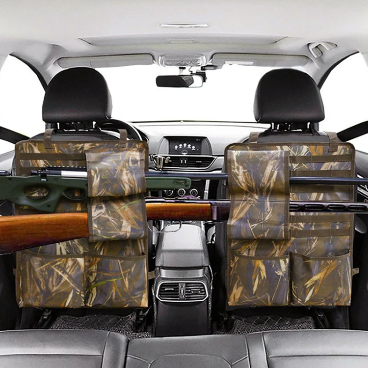 2pcs / Set Car Front Seat Back Camouflage Storage Bag Car Hanging Organiser(Camouflage) - Image 6