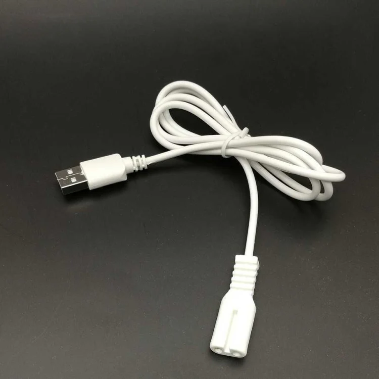 2pcs USB Charging Cable For Philips CONFU SUPOR Hair Ball Trimmer - Image 2