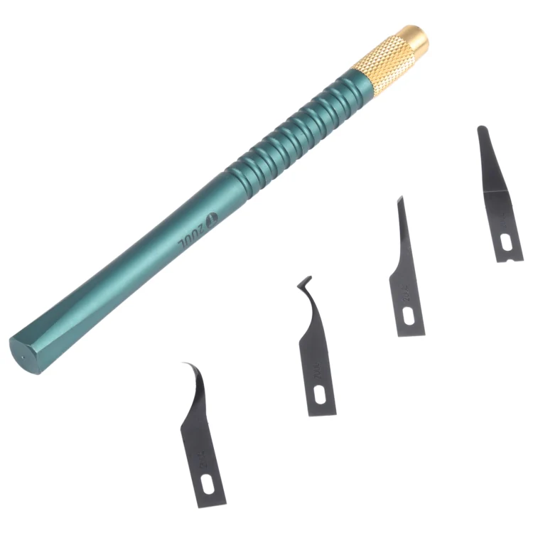 2UUL 5 in 1 PCB Clean Multifunctional Motherboard BGA Chip Glue Cleaning Scraping Pry Knife - Image 2
