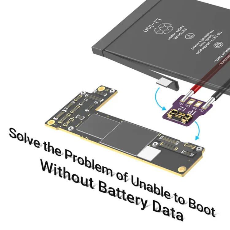 2UUL BT02 Detachable Double Sided Power Boot Battery Connector for iPhone 8 to 15 Pro Max / Android - Image 6
