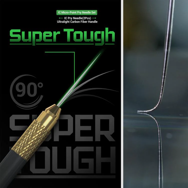 2UUL SC88 Non-Magnetic Precision Solder Control IC Micro-Point Pry Needle Set - Image 6