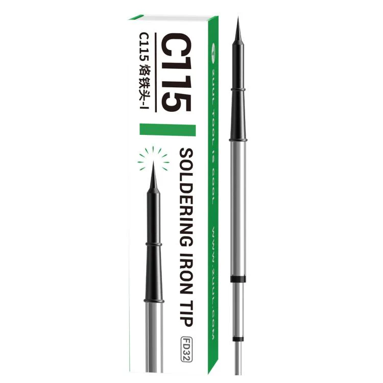 2UUL Soldering Iron Tip For C115 Soldering Station Handle, Model:FD32-I