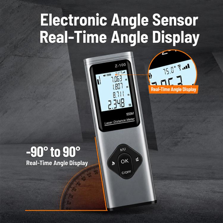 3 in 1 Crosshair Laser Rangefinder Digital Measuring Ruler, Measurement Range:40m - Image 7