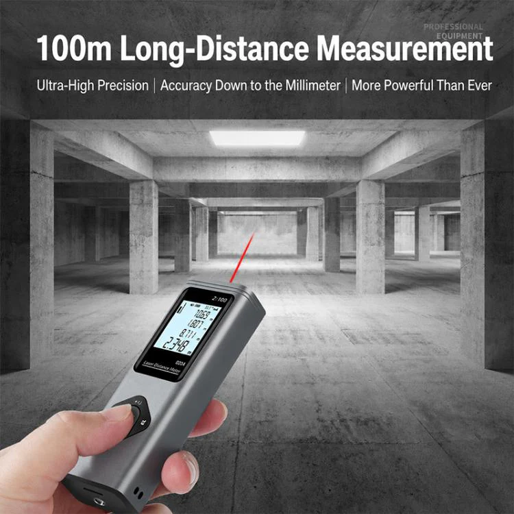 3 in 1 Crosshair Laser Rangefinder Digital Measuring Ruler, Measurement Range:40m - Image 9