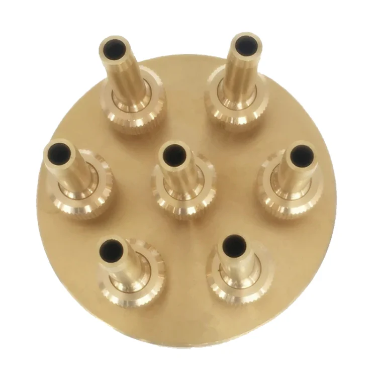 3 inch Copper Center Straight Up Nozzle Center Main Spray Plaza Landscaping Fountain Equipment - Image 2