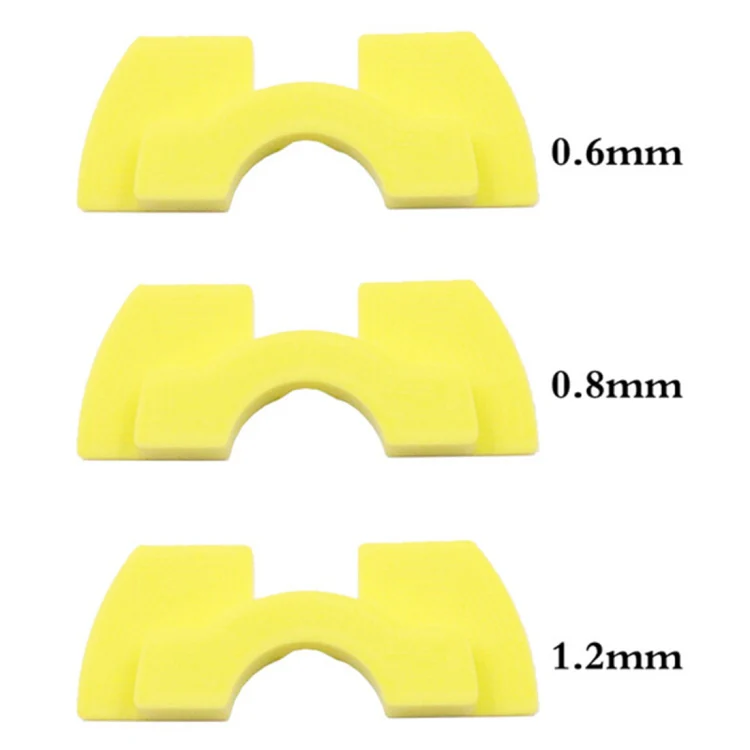 3 PCS Shock Absorption Shockproof Standing Handle Rubber Damper for Xiaomi Mijia M365 Electric Scooter(Yellow) - Image 2
